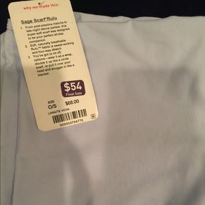 lululemon athletica Accessories - Lululemon Sage Scarf lululemon athletica Accessories - Lululemon Sage Scarf